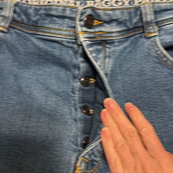 X-TRA DESPERADO DENIM VINTAGE BLUE Jeans: The original Baggy Pantss - Picture 3 of 7